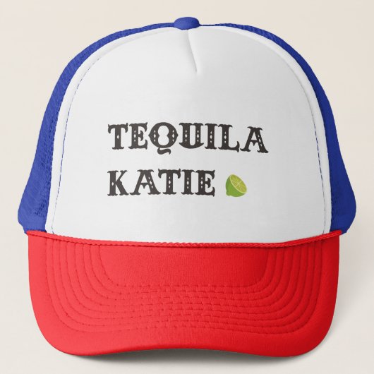 Tequila Katie Trucker Hat Trucker Pet (Voorkant)