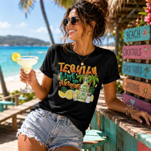 Tequila, Lime & Zonneschijn Tri-Blend Shirt