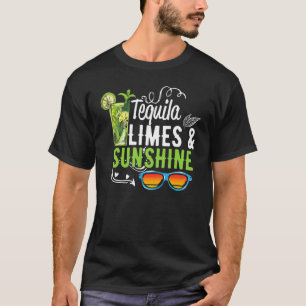 Tequila Limes En Zonneschijn T-shirt