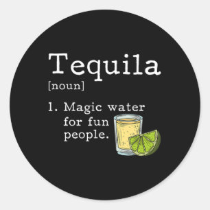 Tequila Lover Cinco de Mayo Mexicaanse Party Gifts Ronde Sticker