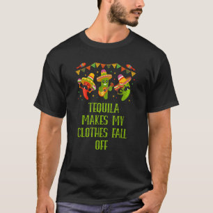 Tequila maakt mijn kleding Herfst af grappige Mexi T-shirt