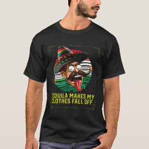 Tequila maakt mijn kleren Herfst van alcoholische T-shirt
