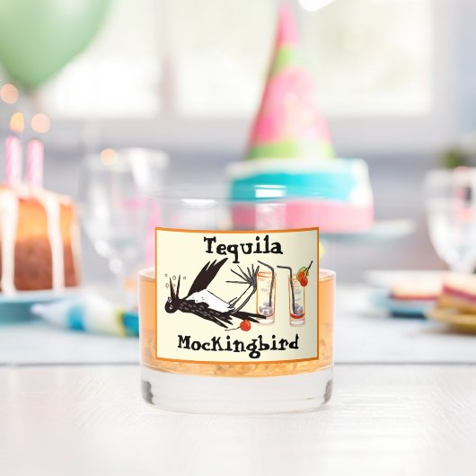Tequila Mockingbird literaire grap Whisky Glas (Insitu (Verjaardag))