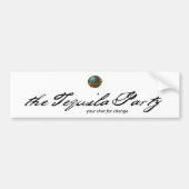 Tequila Party Bumpersticker (Voorkant)