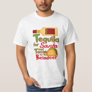 Tequila pour T-shirt Père Noël
