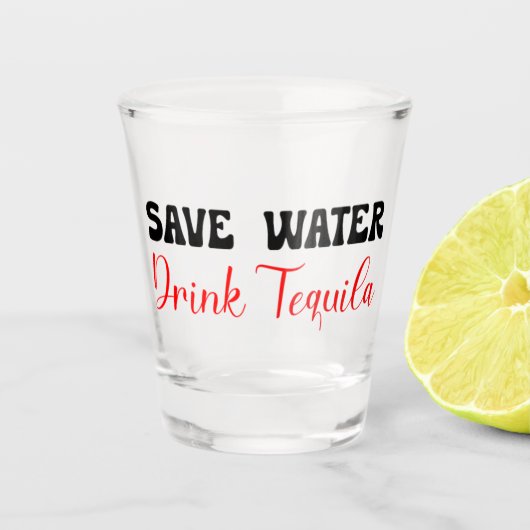 Tequila Ripple Shot Glas (Voorkant)