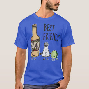 Tequila Salt en Limoen Best Friends Margarita T T-shirt