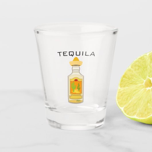 Tequila Shot Glas (Voorkant)