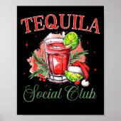 Tequila Social Club Tequila Tail Club Drinking Chr Poster (Voorkant)