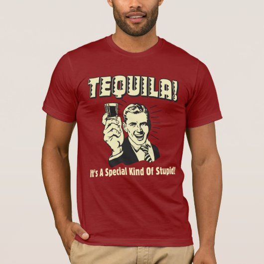 Tequila: Speciaal soort stuiter T-shirt (Voorkant)