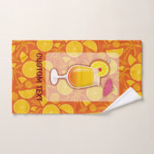 Tequila Sunrise (Serviette à main)