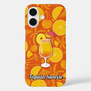Tequila Sunrise iPhone 16 Hoesje