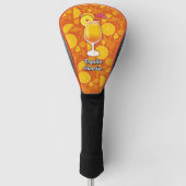 Tequila Sunrise Cocktail Golfheadcover (Voorkant)