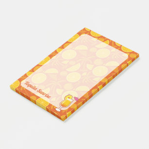 Tequila Sunrise Cocktail Post-it® Notes