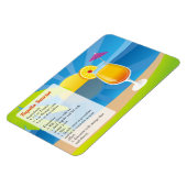 Tequila Sunrise Cocktail Recipe Magneet (Linkerzijde)