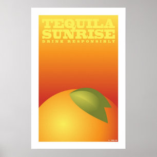 Tequila Sunrise (klein Poster) Poster