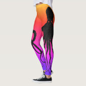 Tequila Sunrise Octopus - Leggings (Gauche)