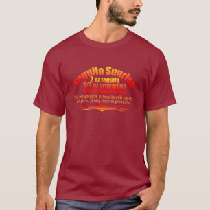 Tequila Sunrise shirt - kies stijl en kleur