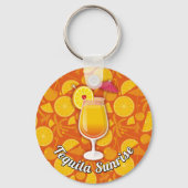 Tequila Sunrise Sleutelhanger (Voorkant)
