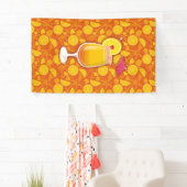 Tequila sunrise spandoek (Insitu)