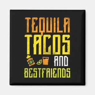 Tequila Tacos Bestvrienden Funny Cinco De Mayo Dri Magneet
