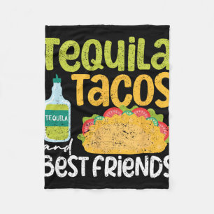 Tequila Tacos En Beste Vrienden Taco Dinsdag Cinco Fleece Deken