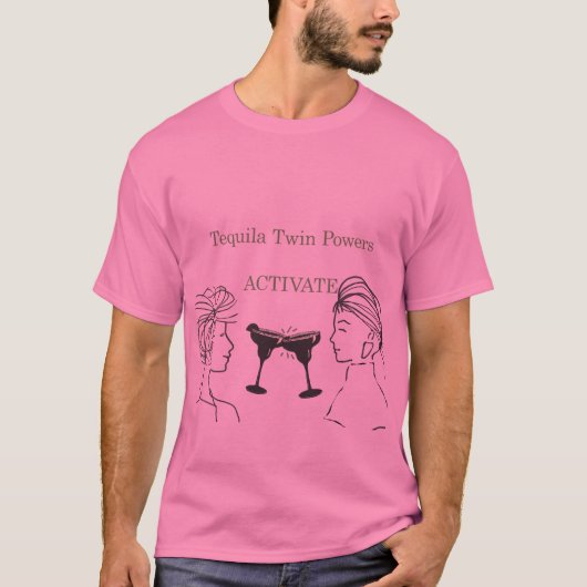 Tequila Twin Powers T-shirt (Voorkant)