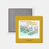 Tequila Worm Rehab Drôle Cartoon Magnet de nouveau (Recto/Verso)