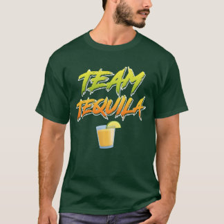 Tequilaeam Mexicaanse drank Feest Mexico fan grapp T-shirt