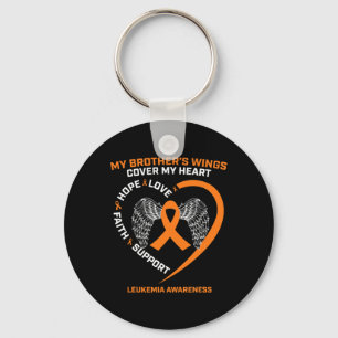 Ter herinnering aan Brother Loving Memory Leukemie Sleutelhanger