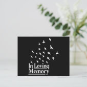 Ter liefdevolle herinnering briefkaart (Staand voorkant)