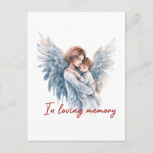 Ter liefdevolle herinnering briefkaart (Voorkant)
