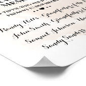 Ter liefdevolle herinnering Herdenking Herfst Trou Poster (Hoek)