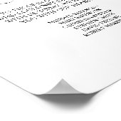 Ter liefdevolle herinnering Huwelijksherdenking Ta Poster (Hoek)