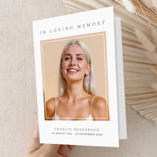 Ter liefdevolle herinnering Overlijdensbericht Min Programma