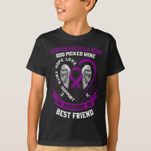 Ter nagedachtenis aan beste vriend Pancreaskanker T-shirt