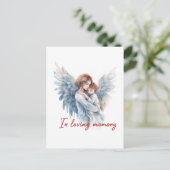 Ter nagedachtenis aan briefkaart (Staand voorkant)