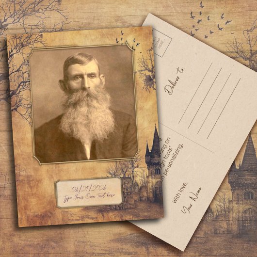 Ter nagedachtenis aan grootvader grootmoeder Ouder Briefkaart