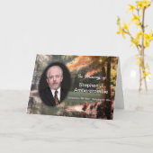 Ter nagedachtenis aan het Memorial Service Bulleti Kaart (Gele Bloem)