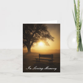 Ter nagedachtenis aan  kaart