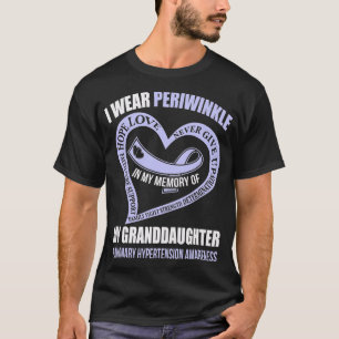 Ter nagedachtenis aan mijn kleindochter PULMONALE T-shirt