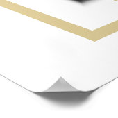 Ter nagedachtenis B&W Golden Photo Service Beste Poster (Hoek)