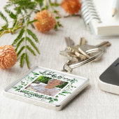 Ter nagedachtenis FOTO Overlijdensbericht Verlies Sleutelhanger (Zijkant)