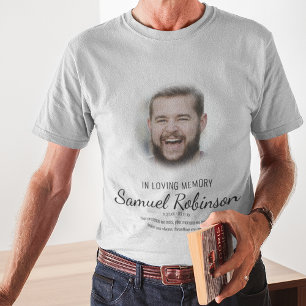 Ter nagedachtenis Fotografie-herdenkings T-shirt