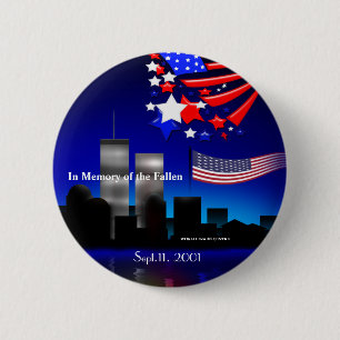 Ter nagedachtenis van de 11 Memorial Button Fallen