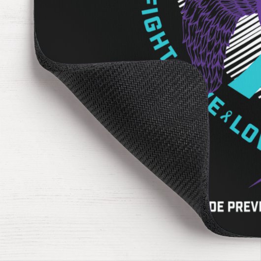 Ter nagedachtenis van mijn liefdevolle man zelfmoo muismat (Hoek)