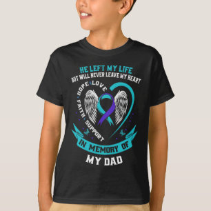 Ter nagedachtenis van mijn vader verlies van moord t-shirt