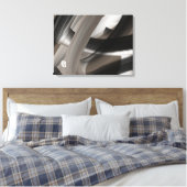 Tera's zachte fluistertrend abstracte kunst canvas afdruk (Insitu (Slaapkamer))