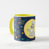 Tere konijn cartoon kinderillustratie mok (Voorkant links)