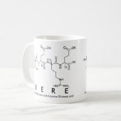 Tere peptide nom mug (Devant gauche)